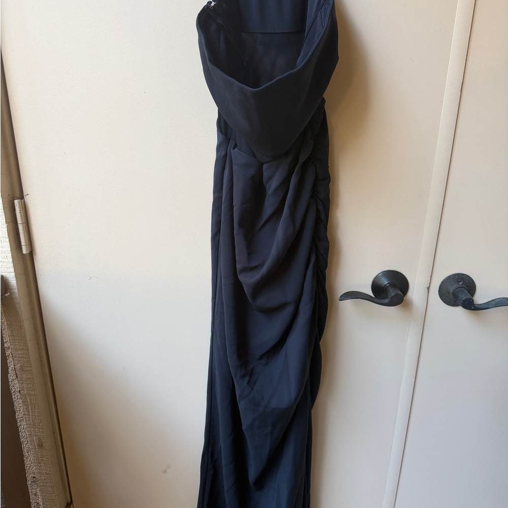 Abercrombie & Fitch Women's Sheer Draped Maxi Dress - Picture 3 of 7